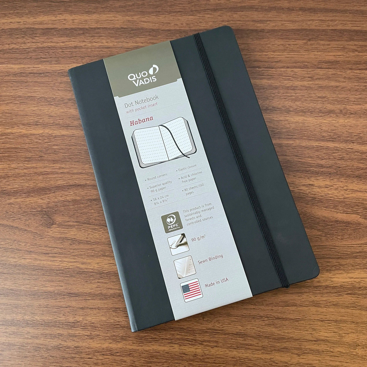 Quo Vadis Habana Notebook Journal (Dot Grid)