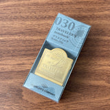 TRAVELER'S Company Brass Notebook Clip Airplane Design