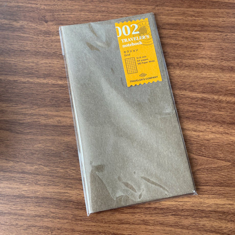 TRAVELER'S Notebook Standard Refill 002 MD Grid