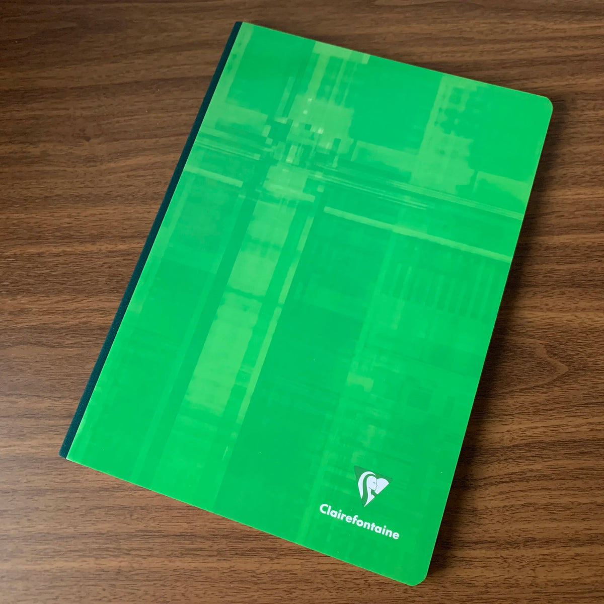 Clairefontaine Clothbound A4 Notebook (Green)