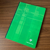 Clairefontaine Clothbound A4 Notebook (Green)