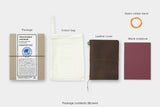 TRAVELER'S Notebook Passport Starter Kit Brown Kit