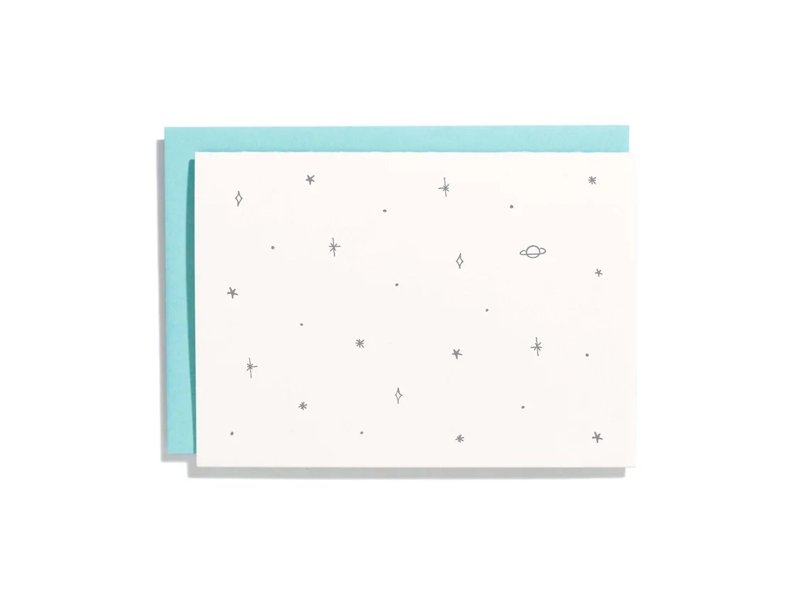 Shorthand Folded Letterpress Correspondence Cards (Multiple Designs)
