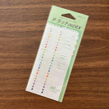 Midori Notebook Tabs Small numbers