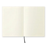MD Product A6 Notebook Grid Interior Open