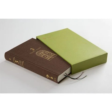 Midori 3-year Diaries Brown in Slipcase