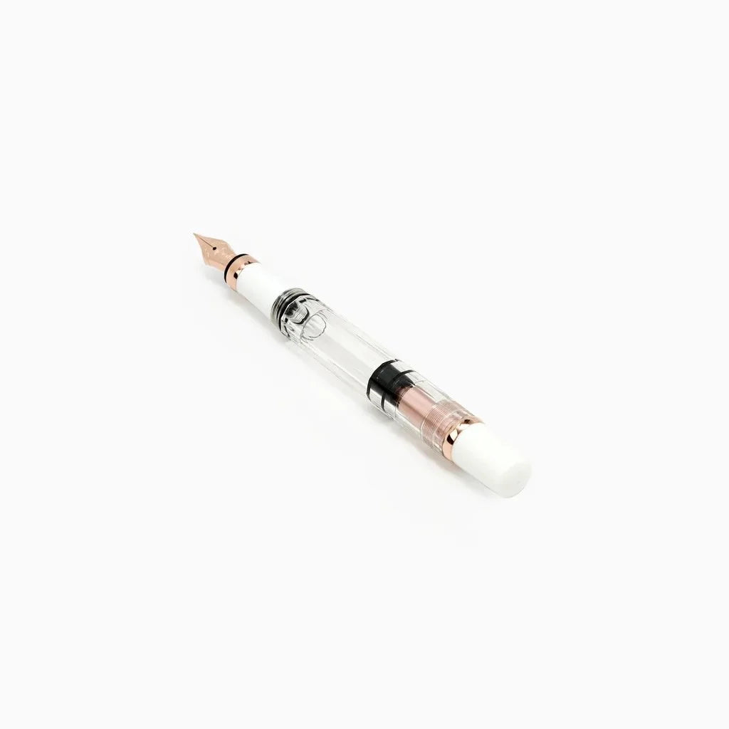 TWSBI Diamond 580 White RG II Fountain Pen Blind Cap