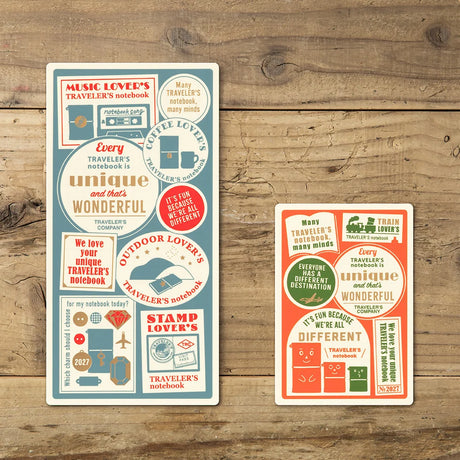 2027 TRAVELER'S Notebook Pencil Boards Standard and Passport