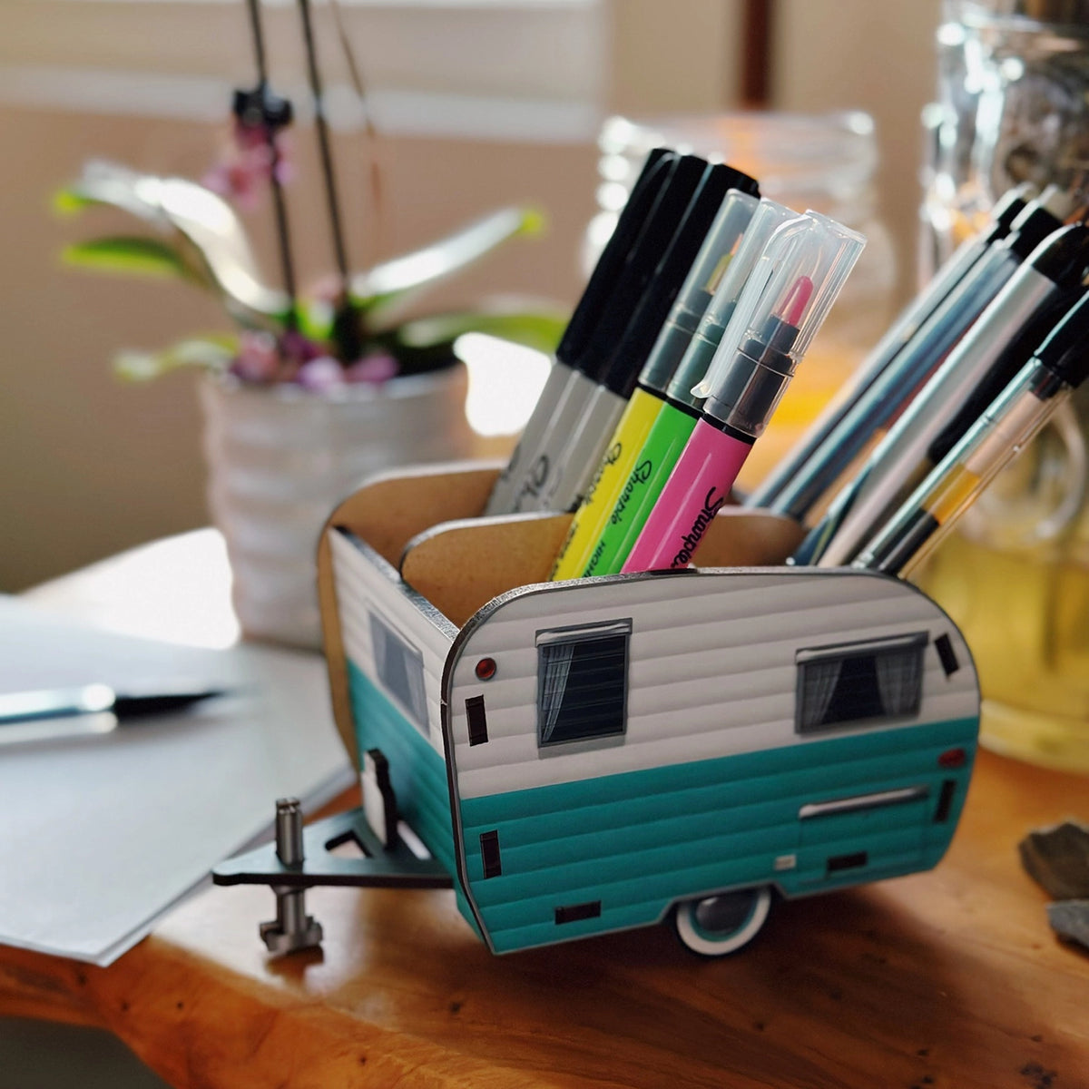 Fred & Friends Happy Camper Pencil Holder