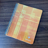 Clairefontaine Wirebound Notebooks (French-Ruled Orange Cover)