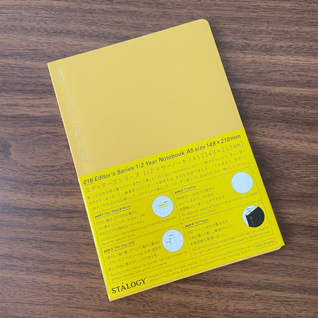 Stalogy 018 Editor's Series / 1/2 Year A5 Notebook