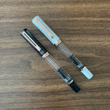 TWSBI ECO Smoke Rose Gold Fountain Pen with White Rose Gold Fountain Pen