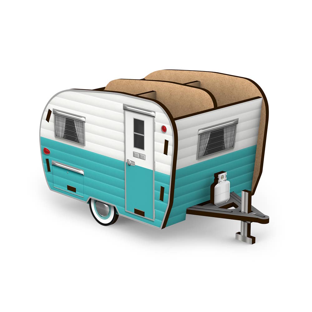 Fred & Friends Happy Camper Pencil Holder Assembled