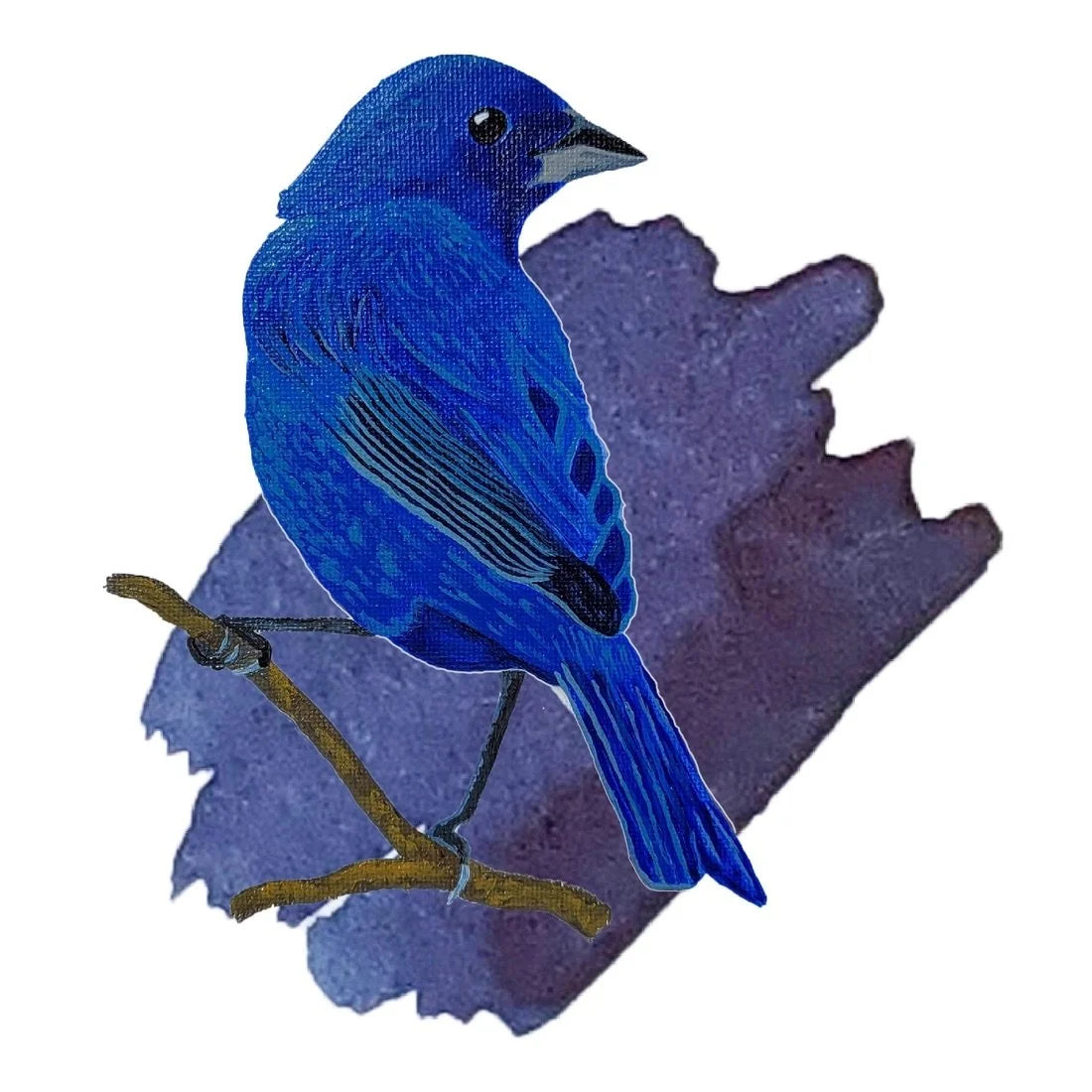 Anderillium Avian Series Indigo Bunting Blue