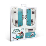 Fred & Friends Happy Camper Pencil Holder in Flat Pack