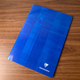 Clairefontaine Side Staplebound A4 (Blue)