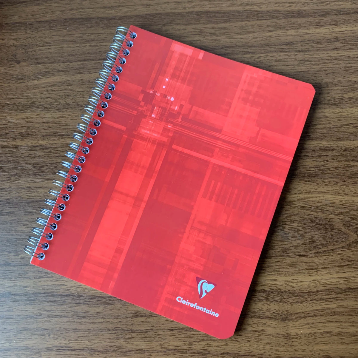 Clairefontaine Wirebound Notebooks (French-Ruled Red Cover)