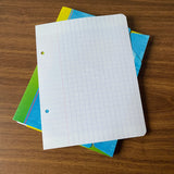 Clairefontaine Seyes-Ruled Looseleaf Paper A5 Single Sheet open