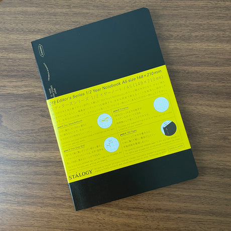 Stalogy 018 Editor's Series / 1/2 Year A5 Notebook