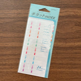Midori Notebook Tabs Large Numbers