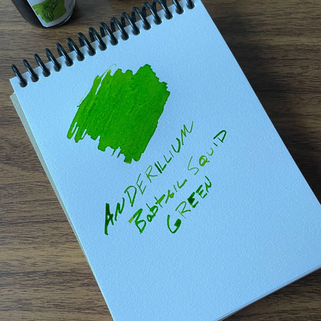 Anderillium Ink Cephalopod Bobtail Squid Green Swatch