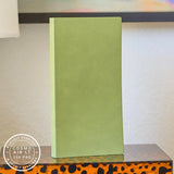 A Lovely Everyday Cosmo Air Light A5-Slim Notebook with thicker page count in Green "Smart" Cover