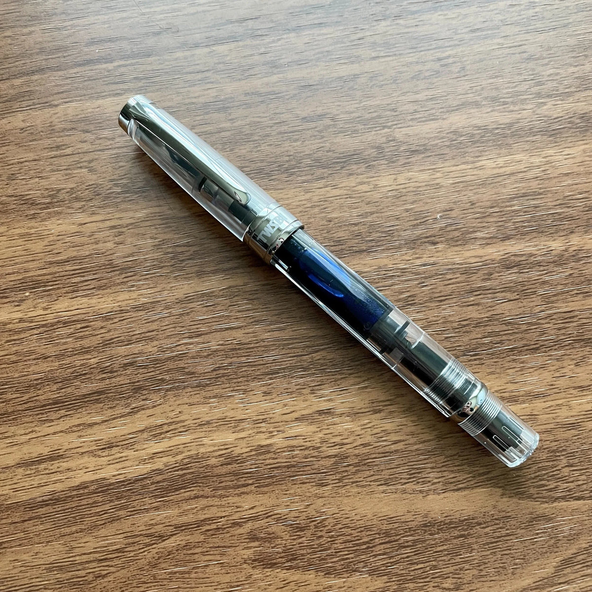 TWSBI Diamond 580 Clear Fountain Pen Inked
