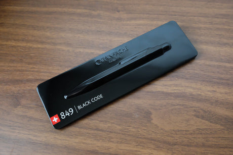 Caran d'Ache 849 Ballpoint Black Code Packaging