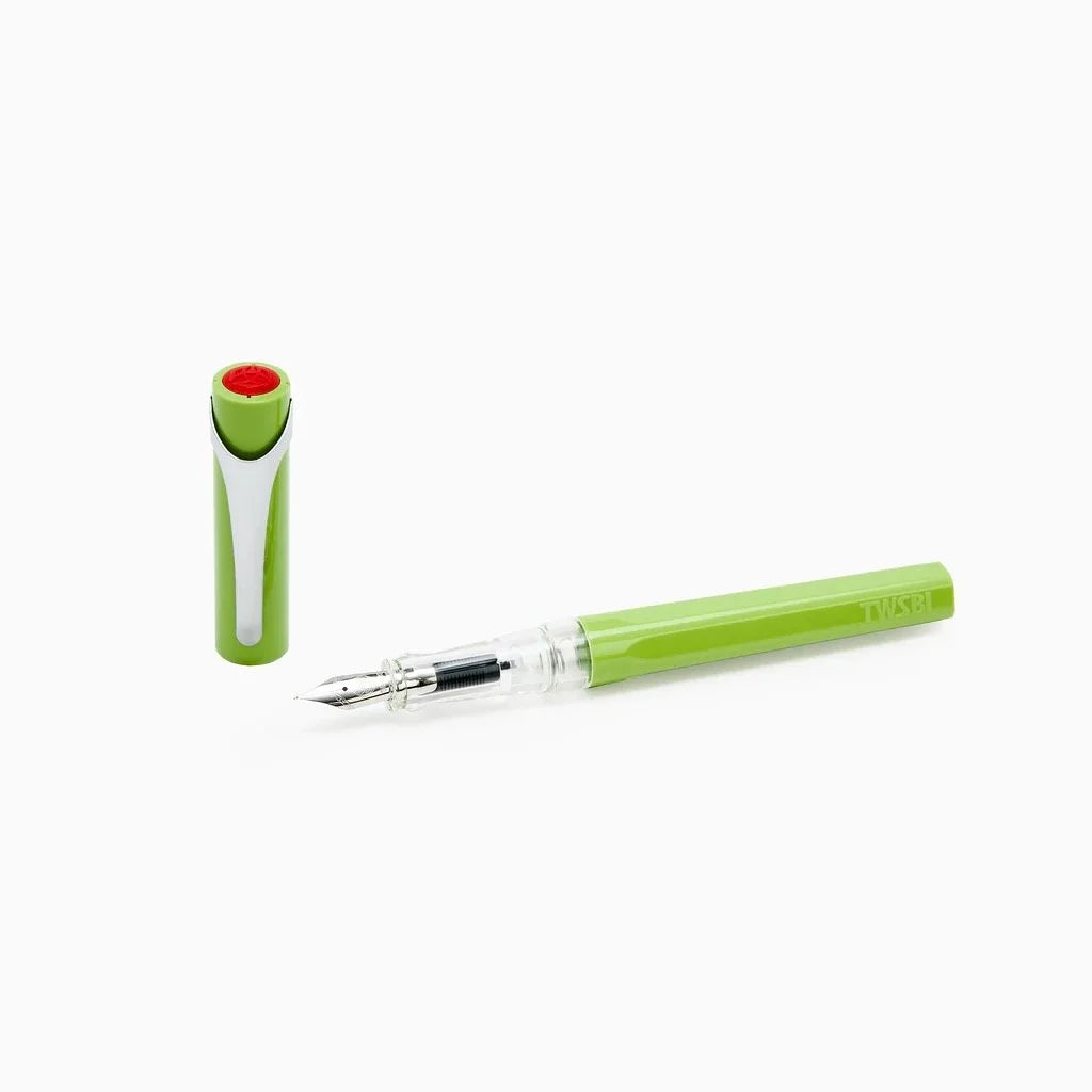 Pear TWSBI Swipe fountain pen on a white background