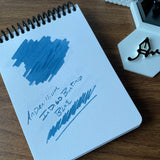 Anderillium Avian Series Indigo Bunting Blue Swatch