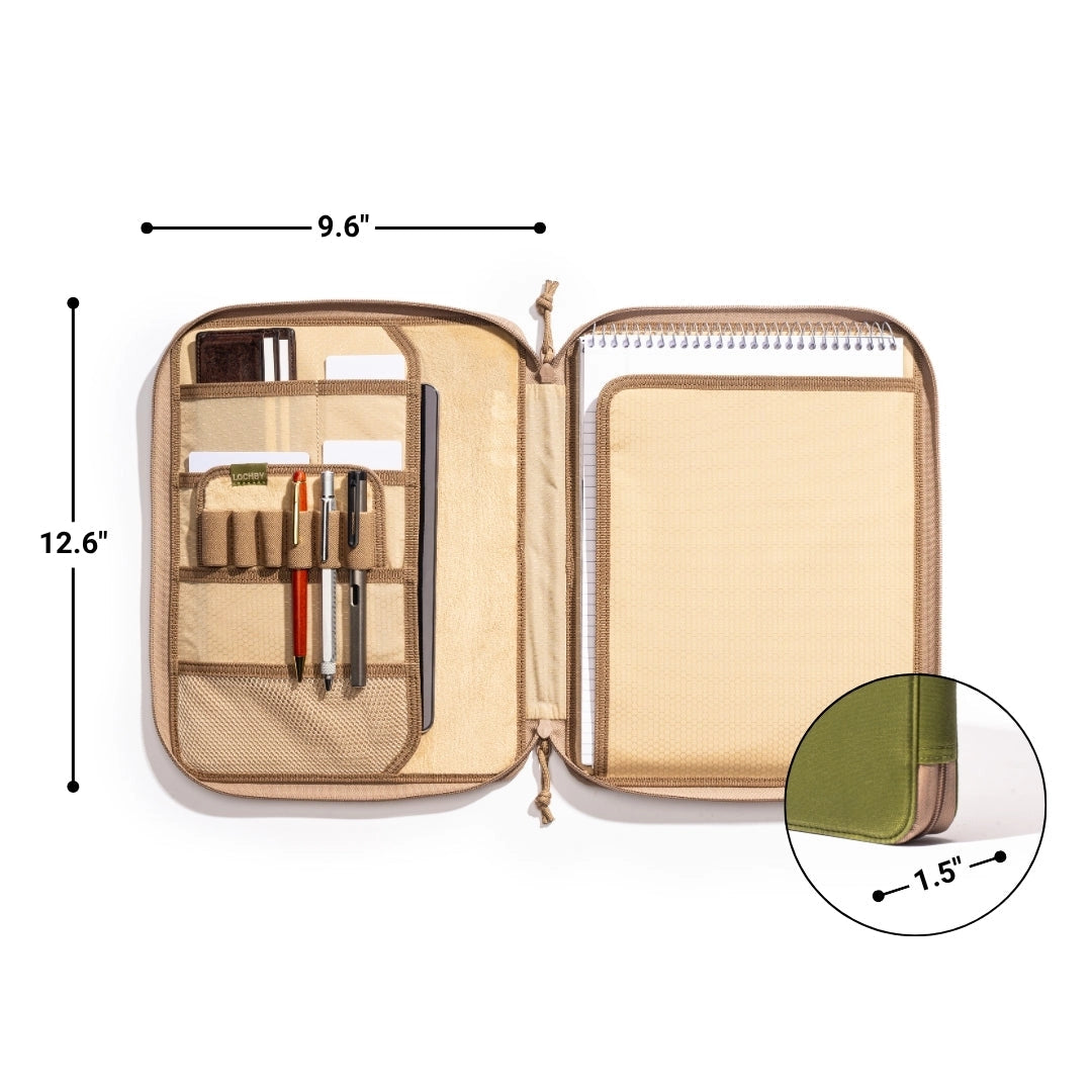 Lochby A4 Daily Folio Dimensions when open