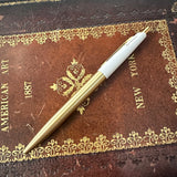 Anterique Mach Ball .5mm Ballpoint Pen White