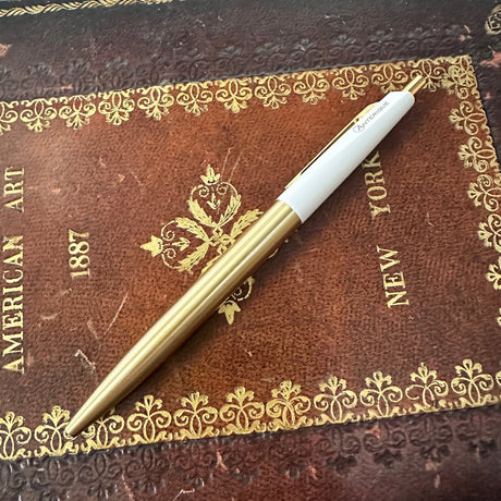 Anterique Mach Ball .5mm Ballpoint Pen White