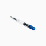 TWSBI Transparent Blue ECO Fountain Pen Blind Cap