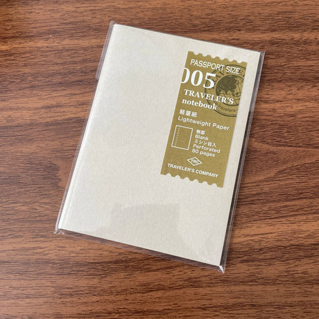 TRAVELER'S Notebook Passport Specialty Paper Refill 005 Lightweight Paper