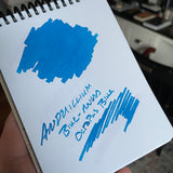 Anderillium Ink Cephalopod Blue-Ringed Octopus Blue Swatch