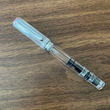 TWSBI ECO Creme and Rose Gold Fountain Pen Capped on Table