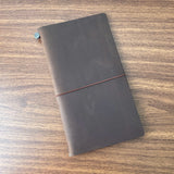 TRAVELER'S Notebook Standard Size Starter Kit Brown