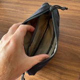 Lochby Venture Pouch Open with hand