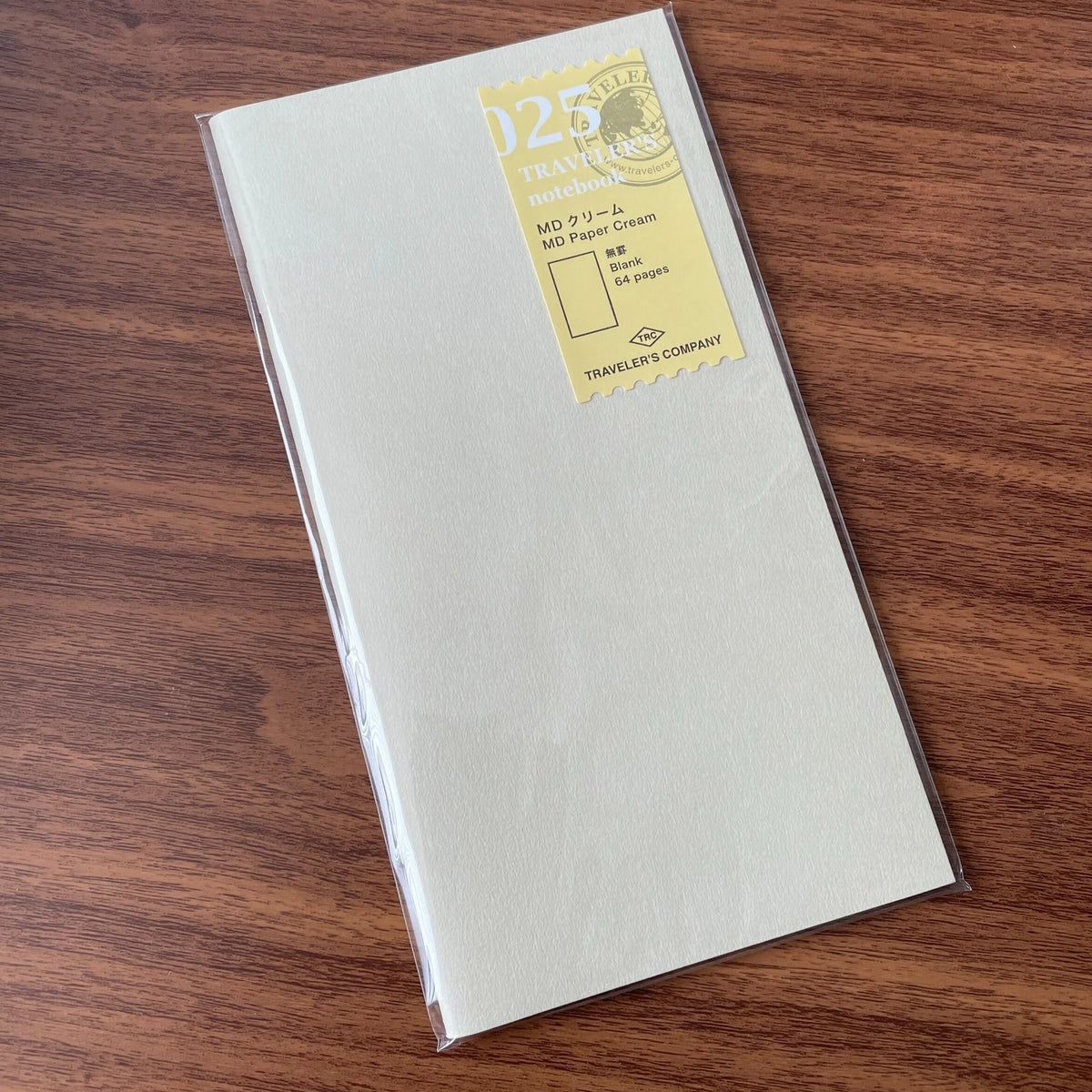 TRAVELER'S Notebook Standard Refill MD Paper Cream
