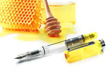 TWSBI ECO Transparent Yellow Fountain pen uncapped