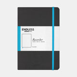 Endless Recorder A5 Notebook Black Cover Blank