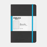 Endless Recorder A5 Notebook Black Cover Dot