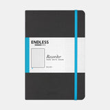 Endless Recorder A5 Notebook Black Cover Lined