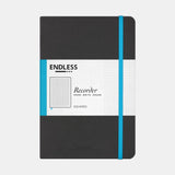 Endless Recorder A5 Notebook Black Cover Grid