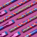Blackwing Frida Kahlo Pencil showing floral Design and Sharpened points