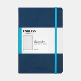 Endless Recorder A5 Notebook Cover Blue Lined