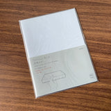 MD Product Clear Plastic Notebook Cover A5 Codex