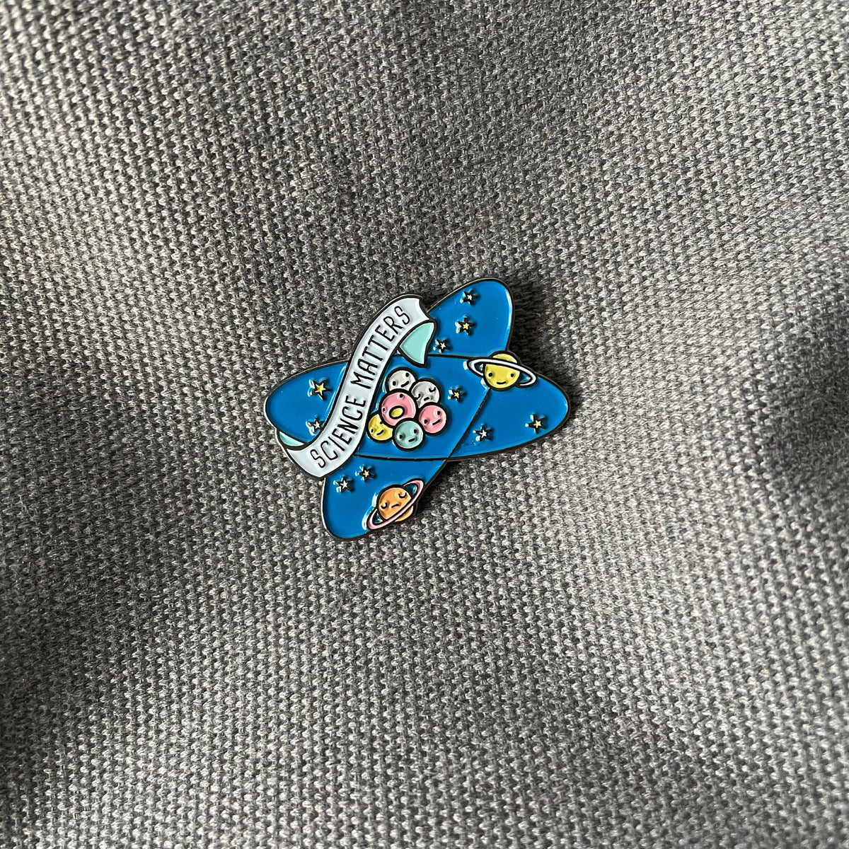 Science Matters Enamel Pin