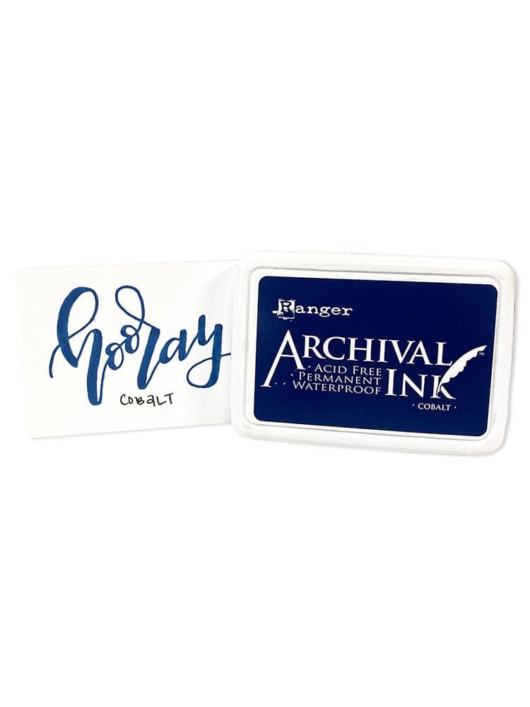 Ranger Ink Archival Ink Pads in Cobalt Brighter Dark Blue